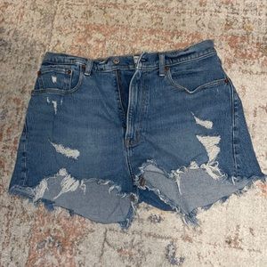 Abercrombie high waisted shorts